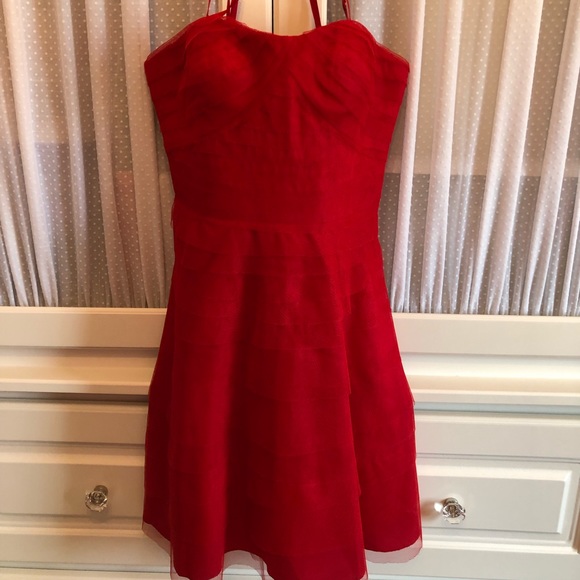 Adrianna Papell Dresses & Skirts - Adrianna Papell Red Dress Adrianna Papell Dresses & Skirts - Adrianna Papell Red Dress